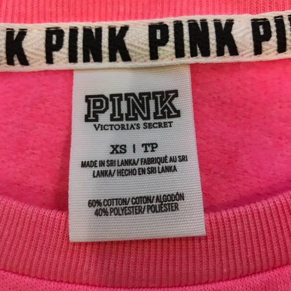 NEW!!! PINK VICTORIAS SECRET PINK NATION CREW NECK - Picture 2 of 2